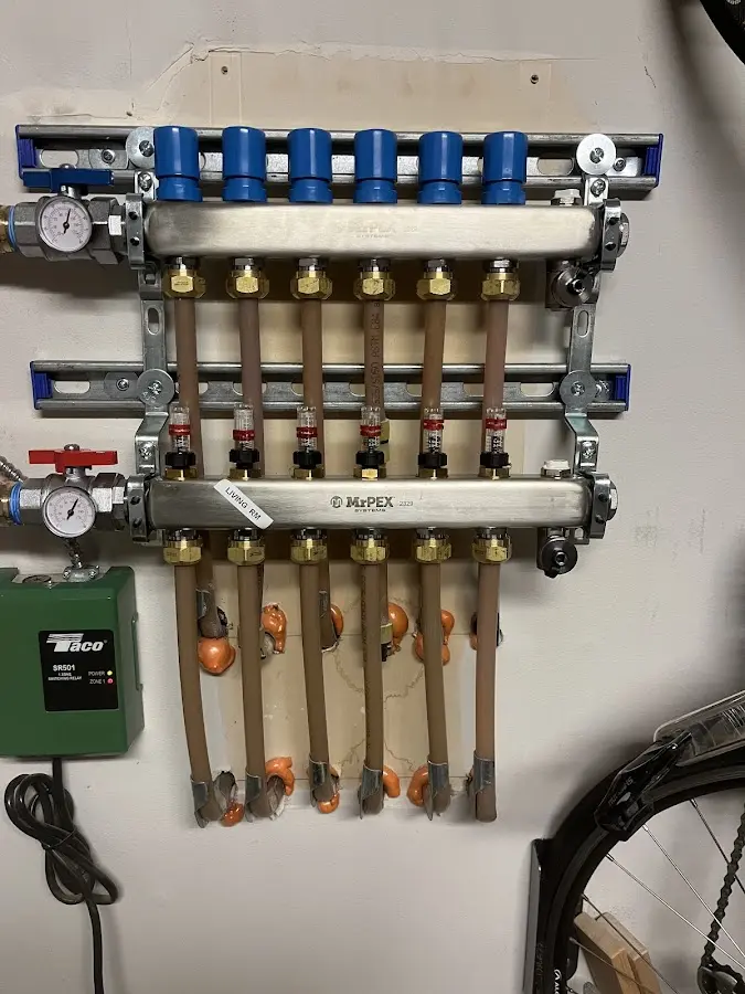 Plumber performing Leak Detection at a residential property in Shaw Heights